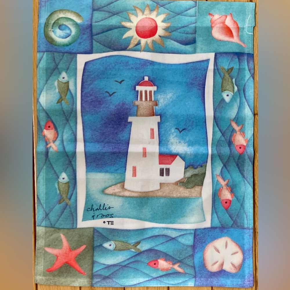 ‘Lighthouse’ Garden Flag (11” x 14”)